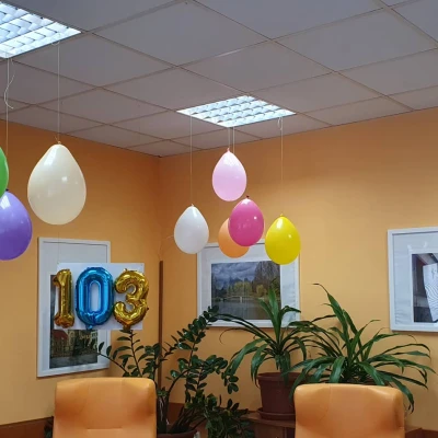 Pan Melich slaví 103 let !!! Natáčela TV Nova