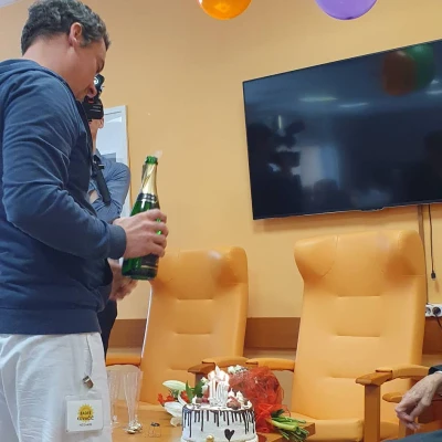 Pan Melich slaví 103 let !!! Natáčela TV Nova