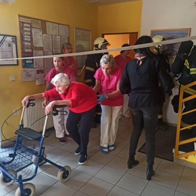 Požární cvičení