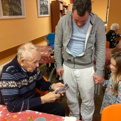 Vánoční odpoledne s dětmi z MŠ Šumvald